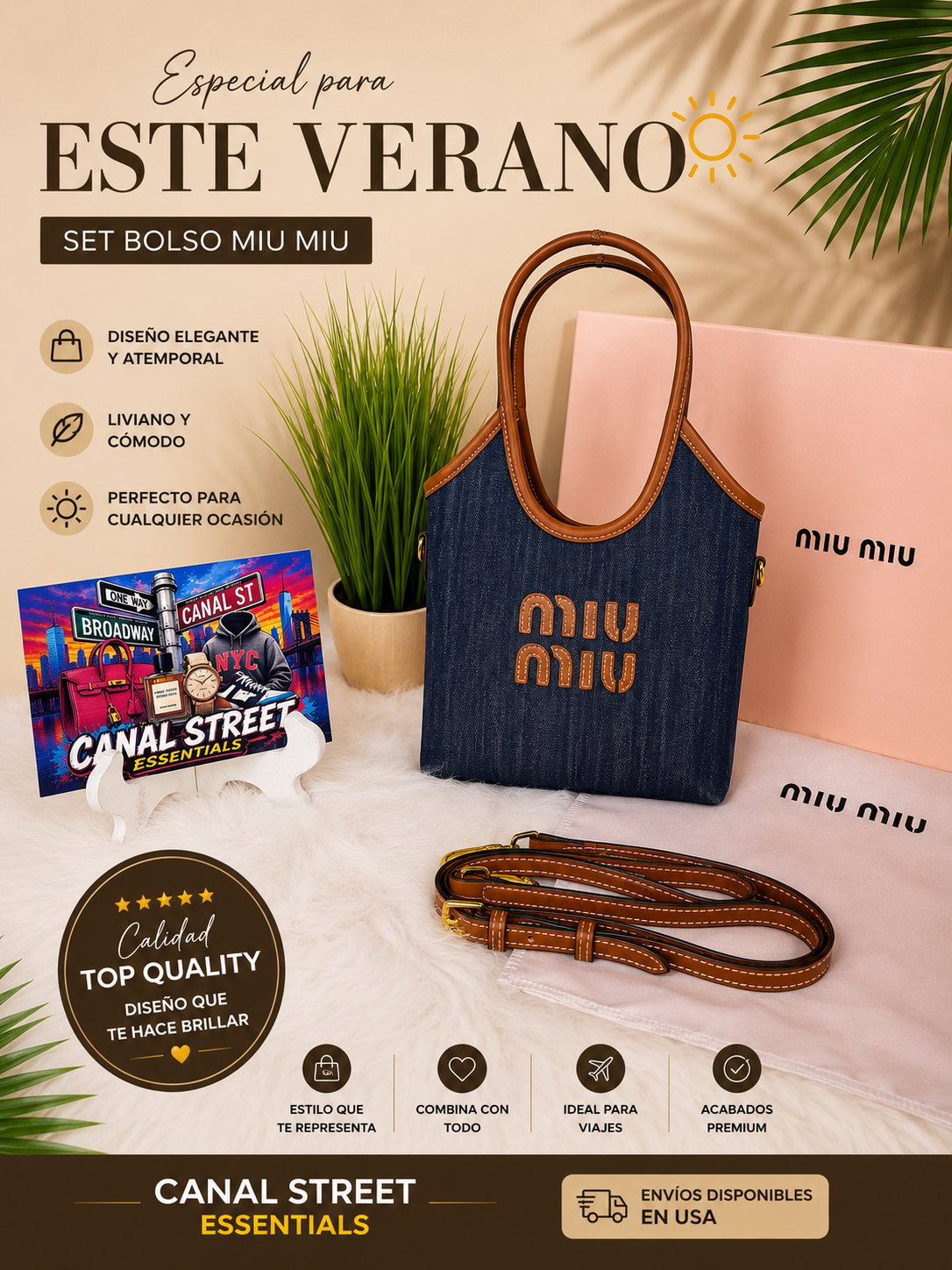 BOLSO MIU2 DENIM