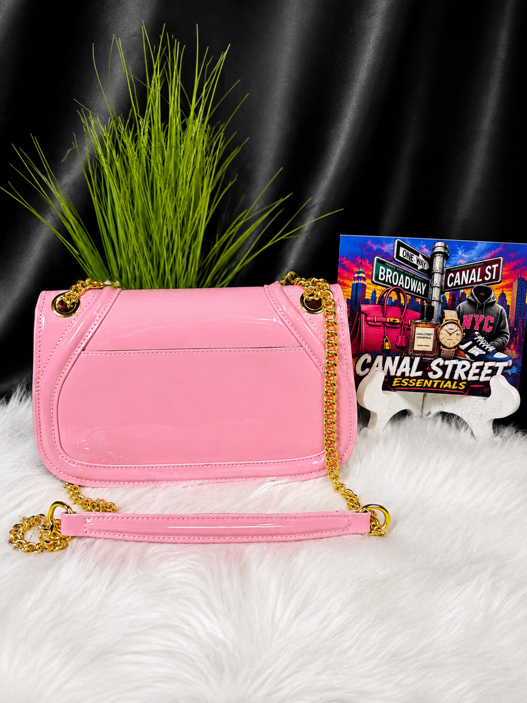 GG Blondie Pink Patent Shoulder Bag Inspired 💕✨