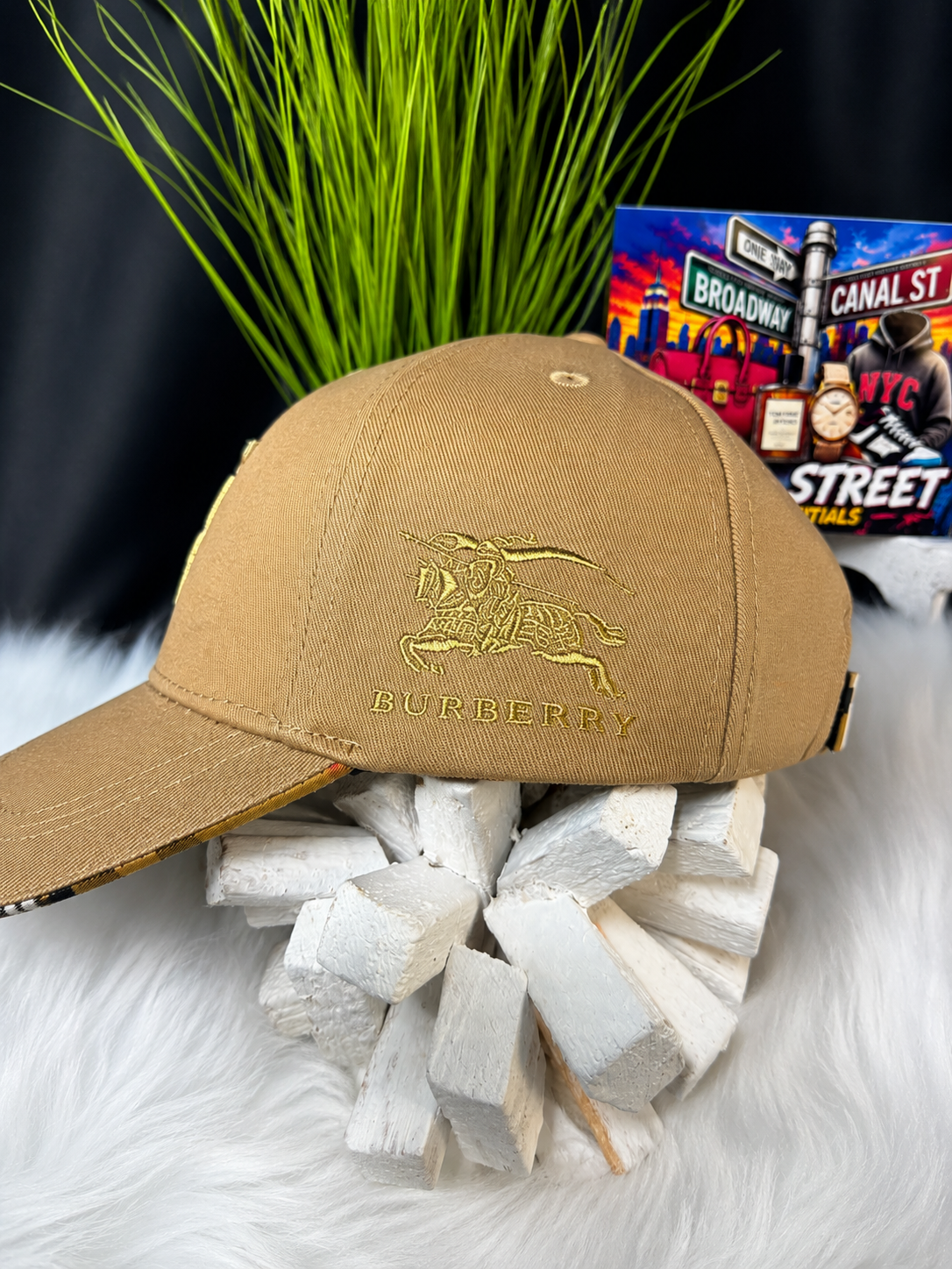 Bur.berry Monogram Classic Cap 🤎✨