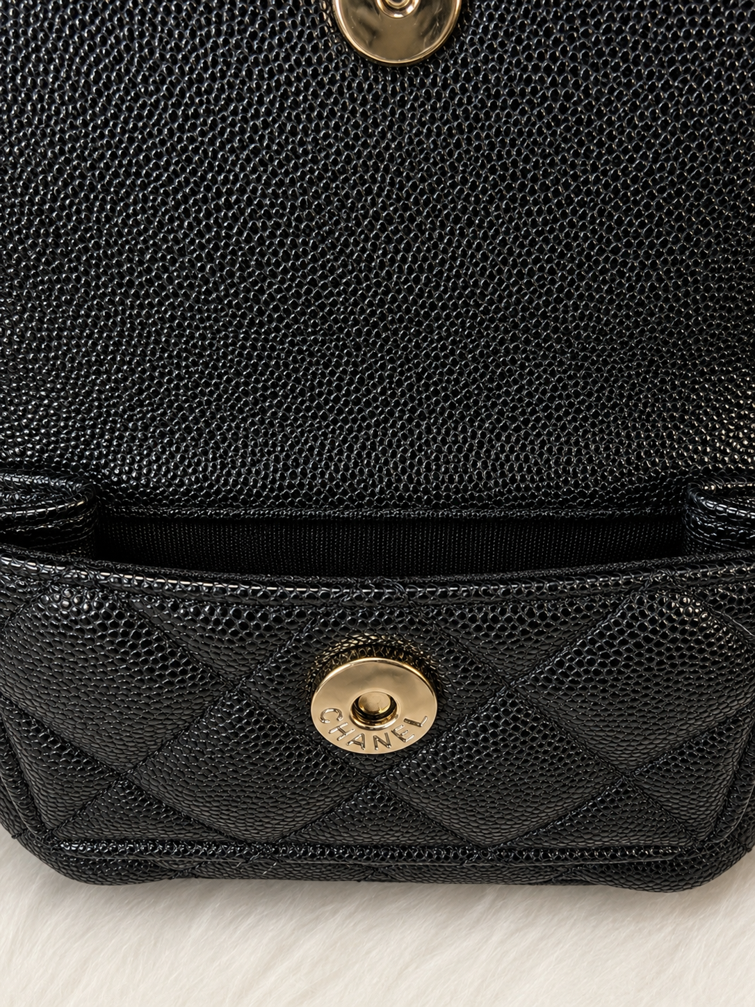 CC Mini Backpack Quilted Black Inspired 🖤✨