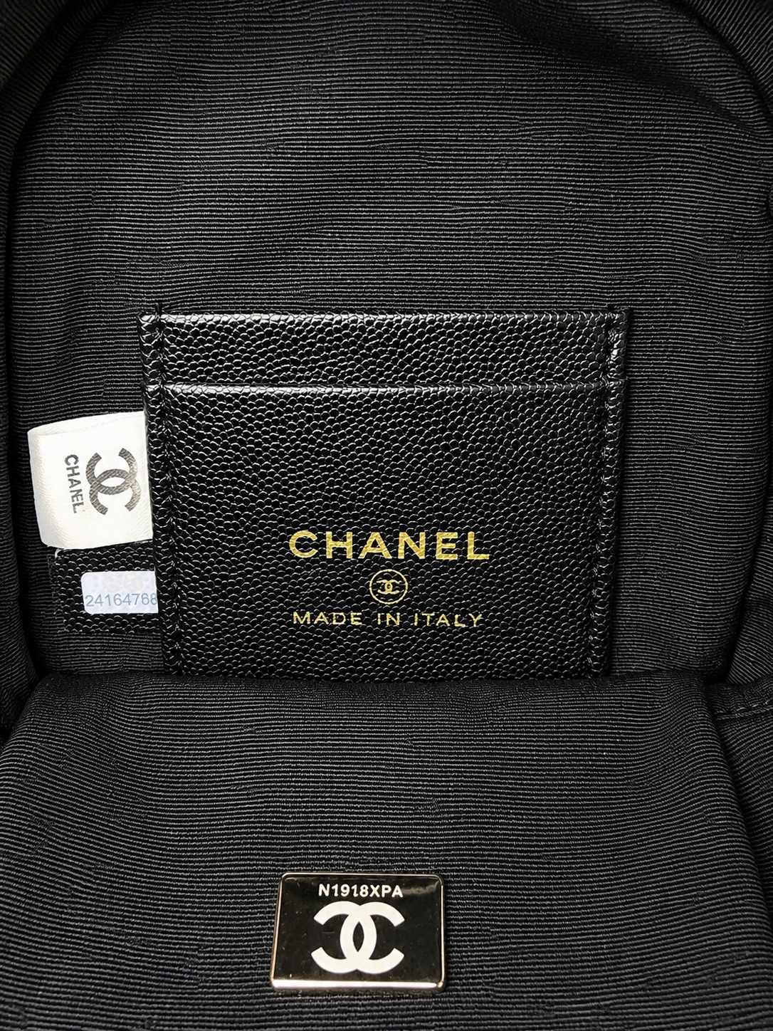 CC Mini Backpack Quilted Black Inspired 🖤✨