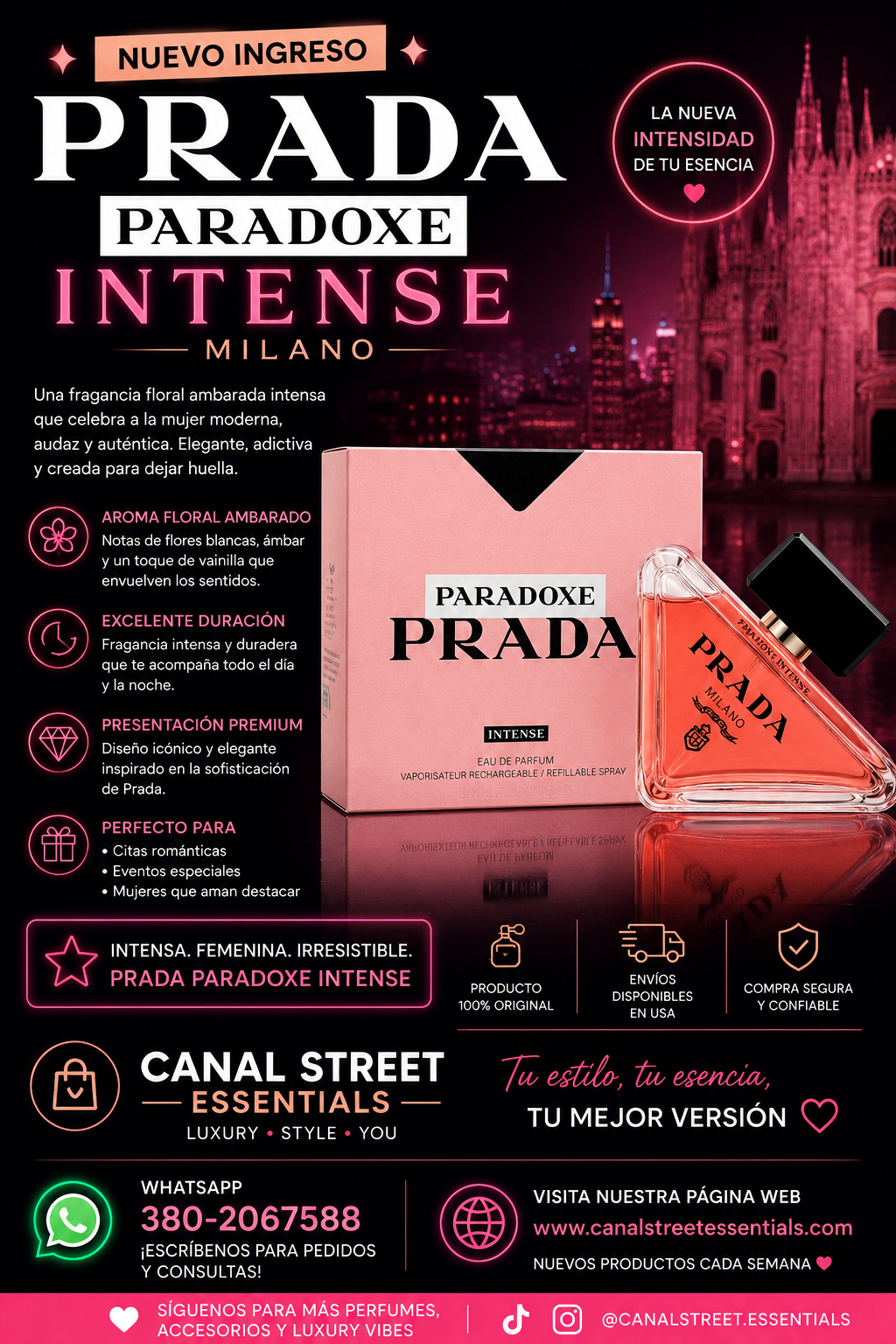 PRADA PARADOXE INTENSE TOP QUALITY