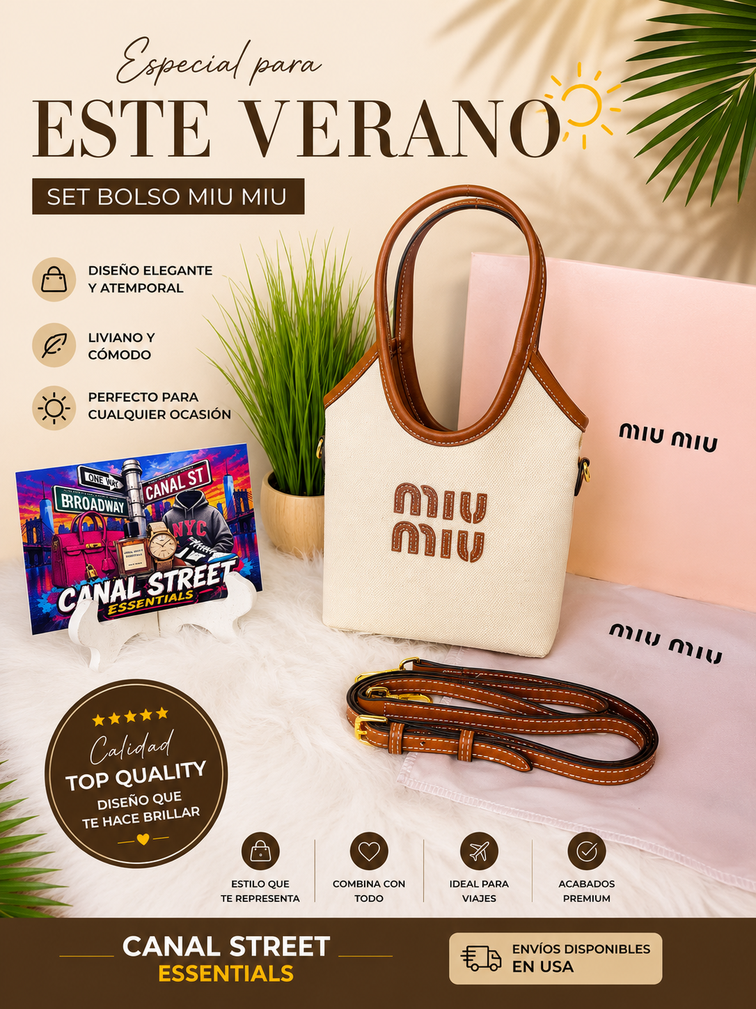 BOLSO MIU2 CANVAS