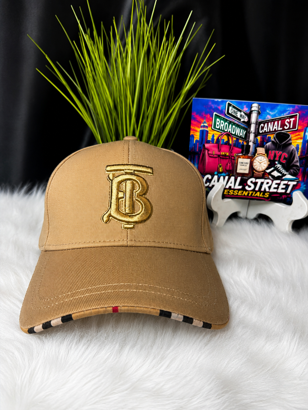 Bur.berry Monogram Classic Cap 🤎✨