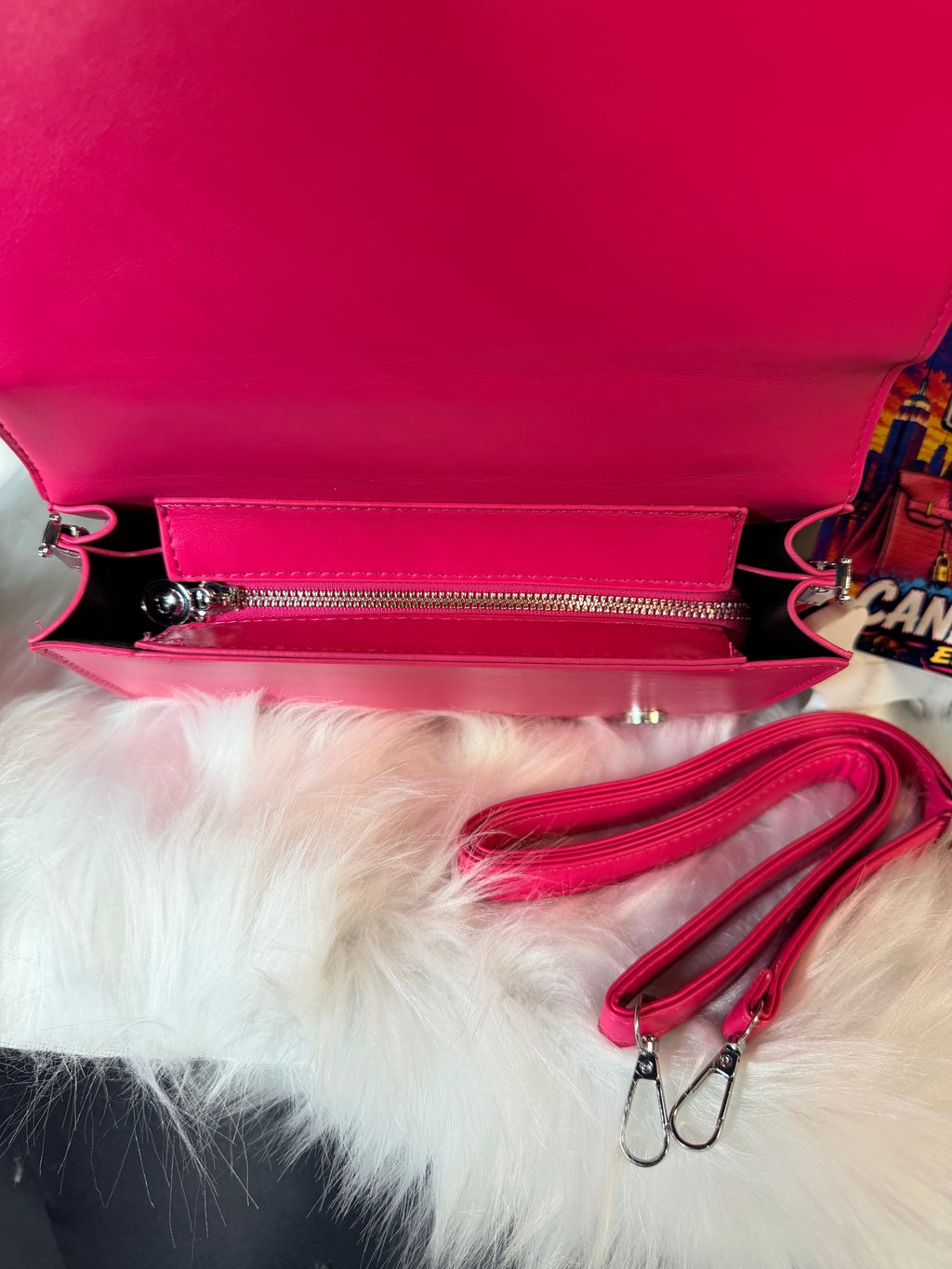 CD Pink Quilted Shoulder Bag Inspired 💖✨