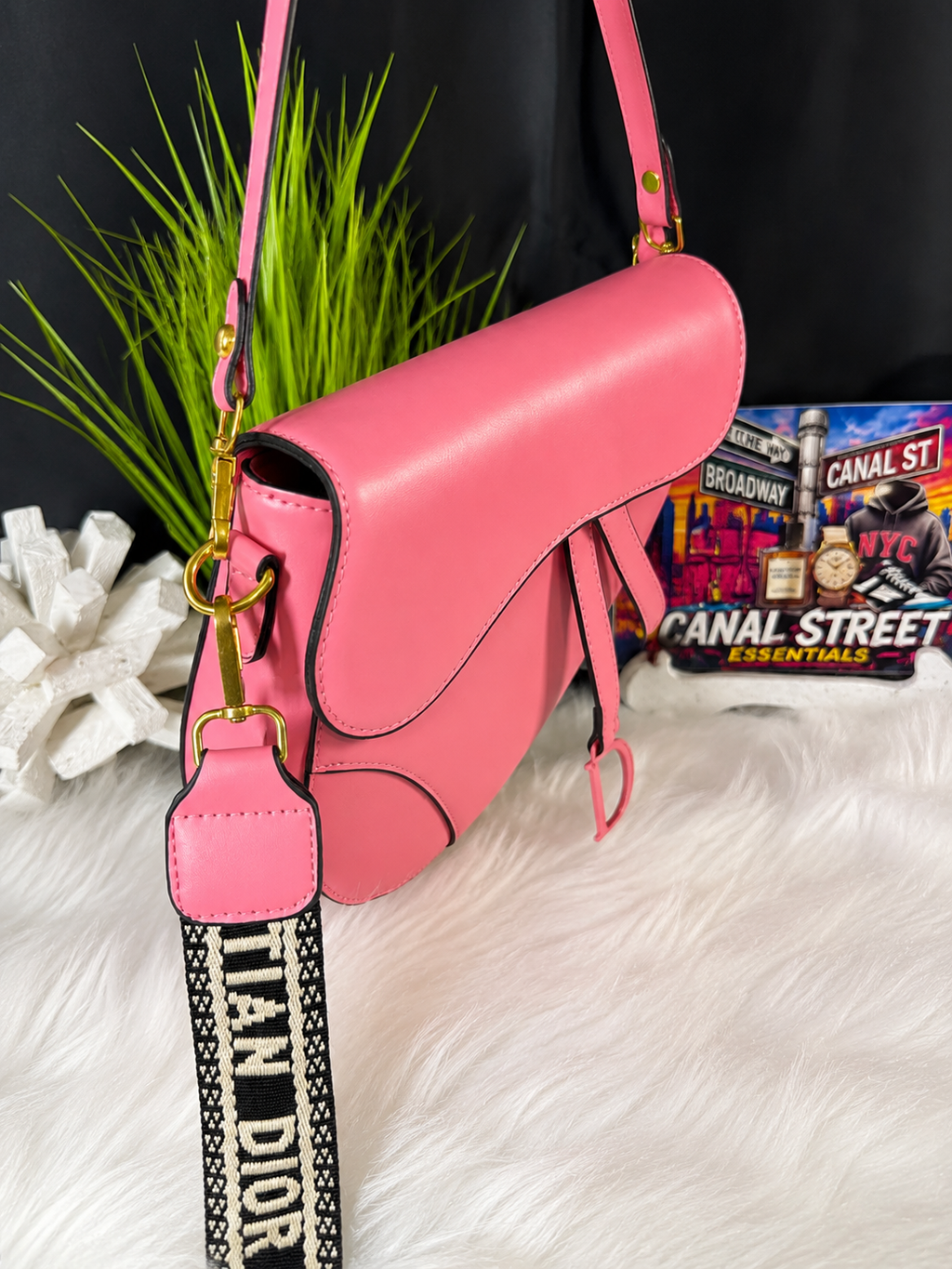 CD Saddle Bag Inspired – Pink Edition 💗✨