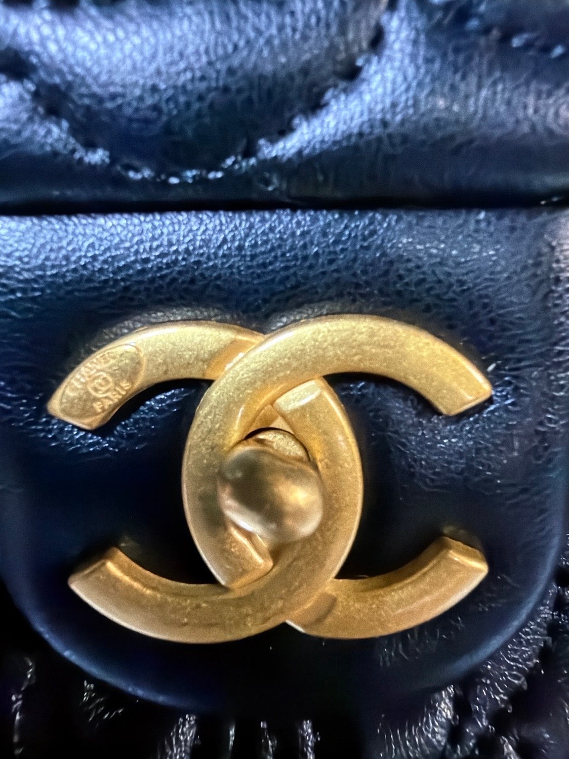 CC Camellia Black Quilted Shoulder Bag 🖤✨