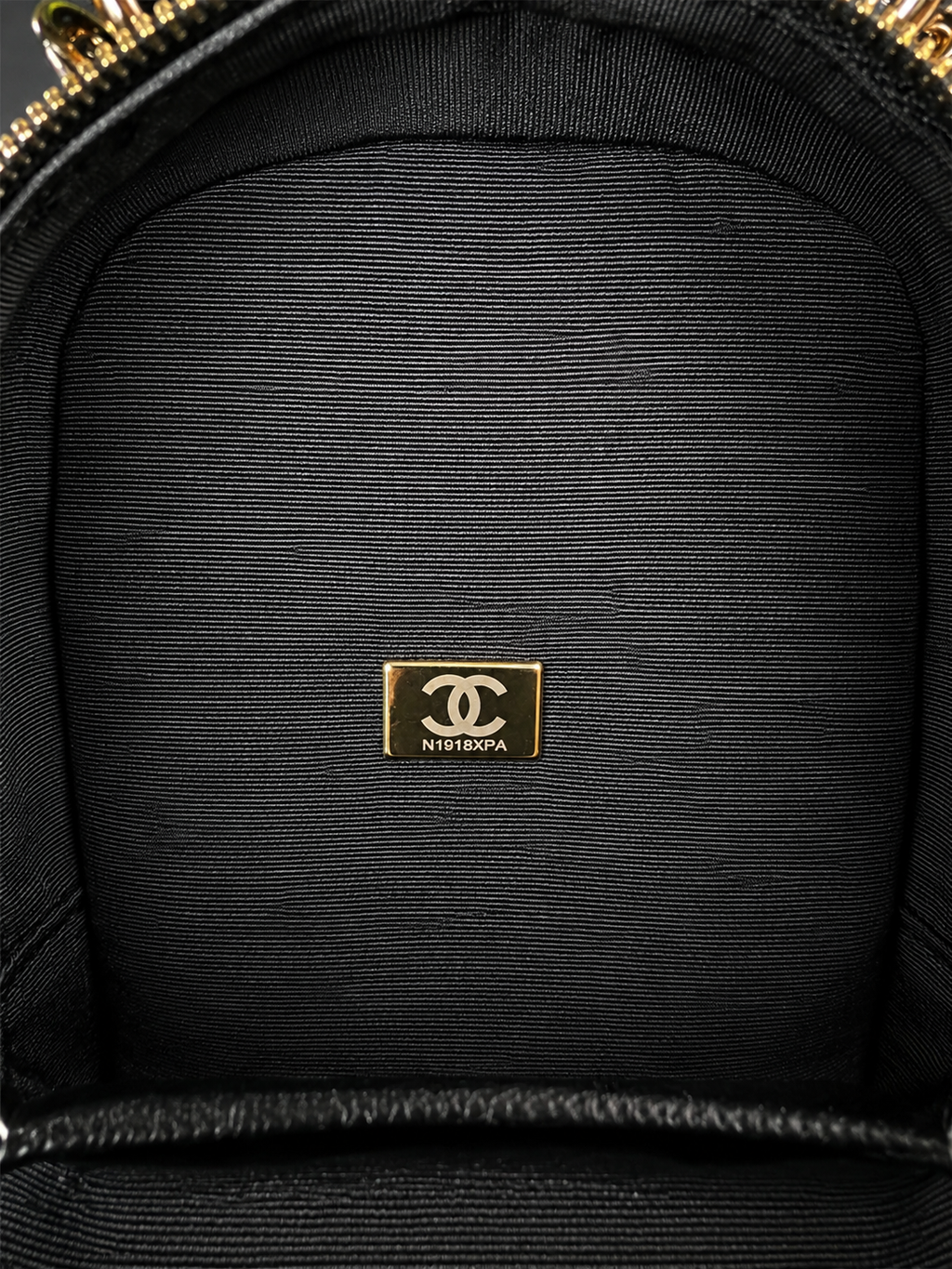 CC Mini Backpack Quilted Black Inspired 🖤✨