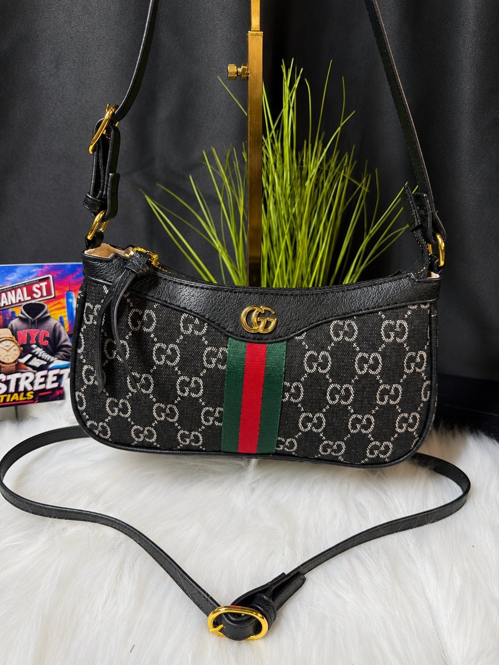 GG Ophidia black Shoulder Bag 🖤✨