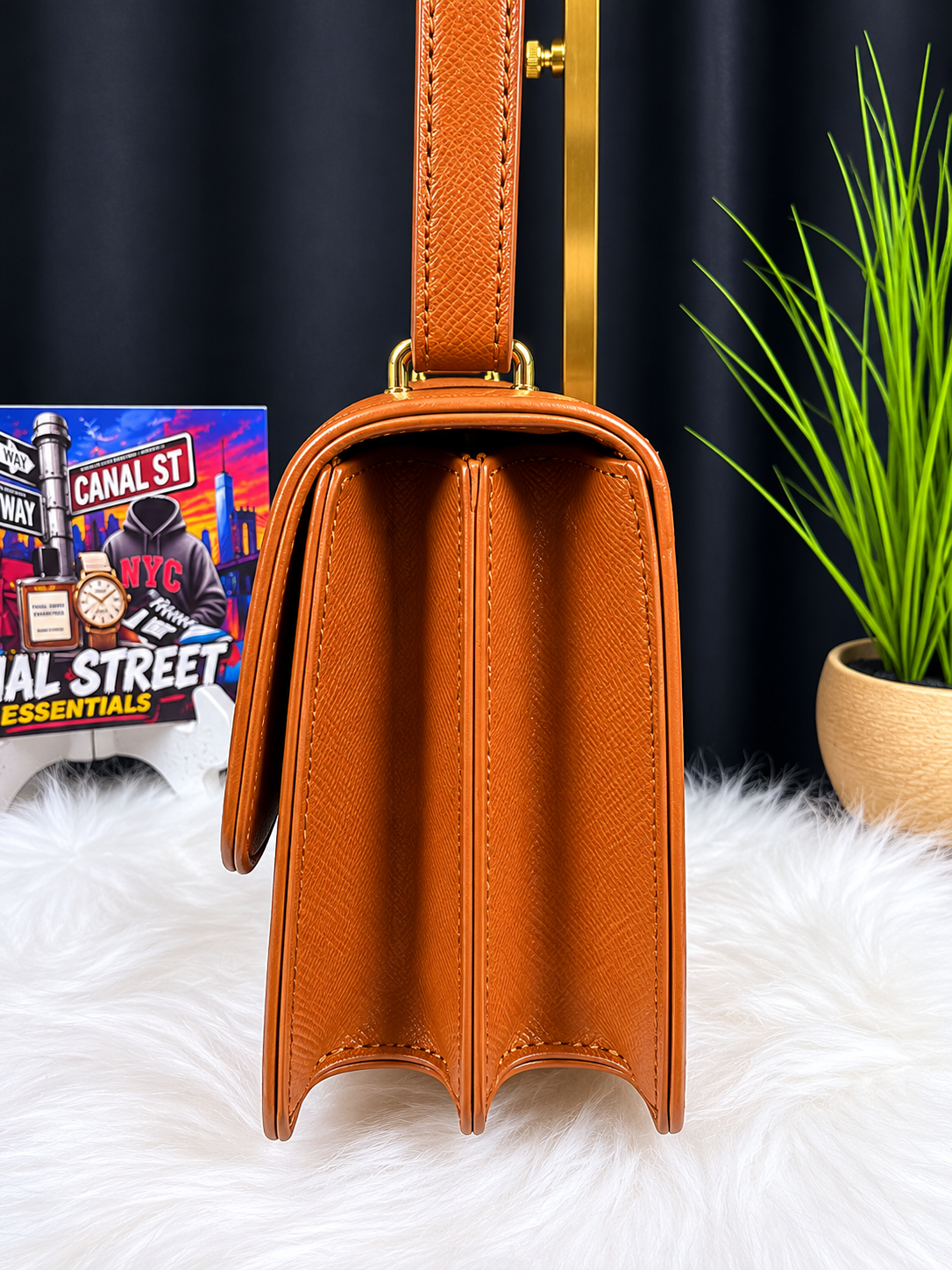 H.ermès Constance Inspired Leather Shoulder Bag 🤎✨