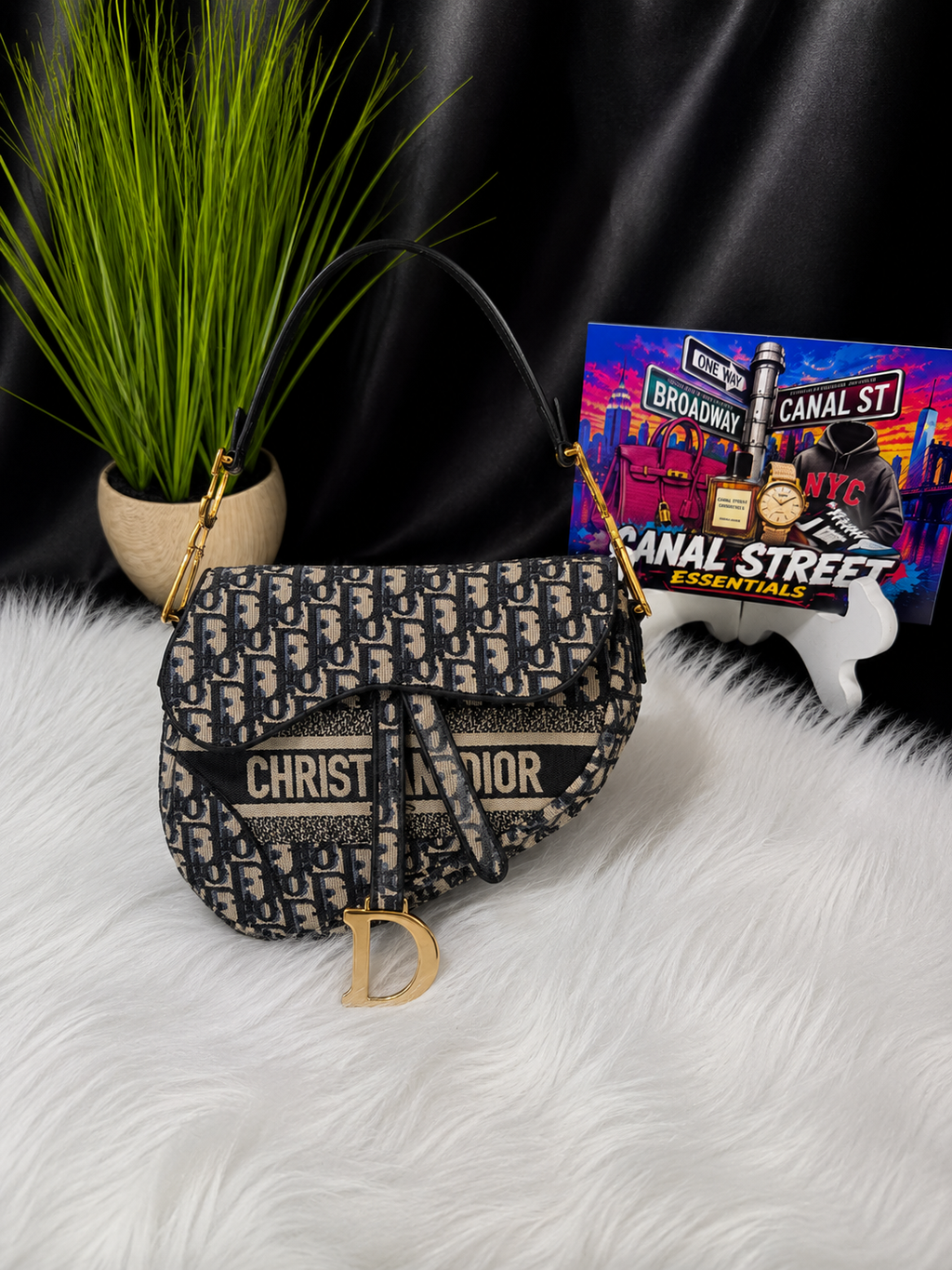 CD Saddle Bag Oblique Jacquard – Canal Street Essentials ✨👜