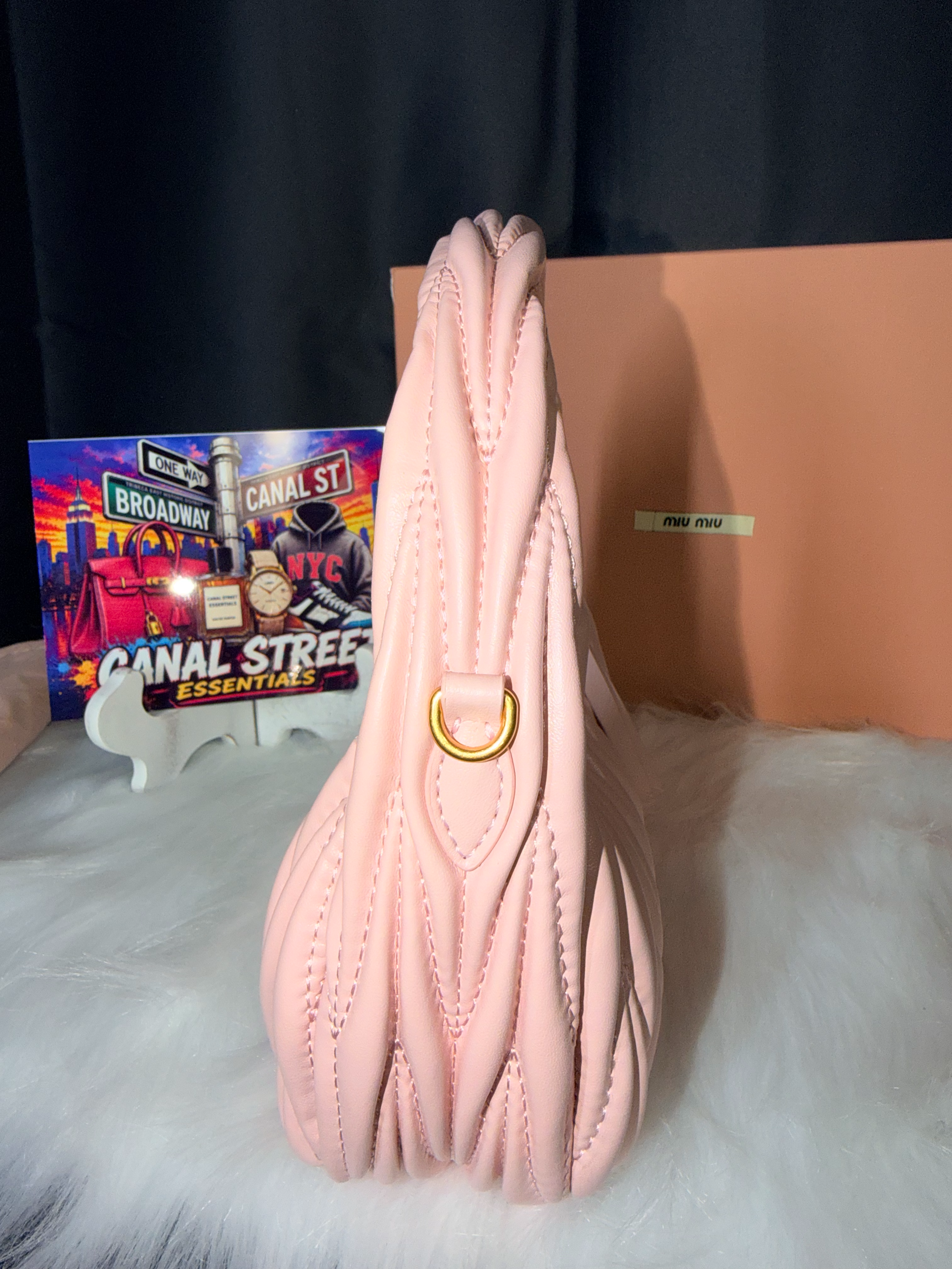MIU2 Mini Hobo Bag Chic