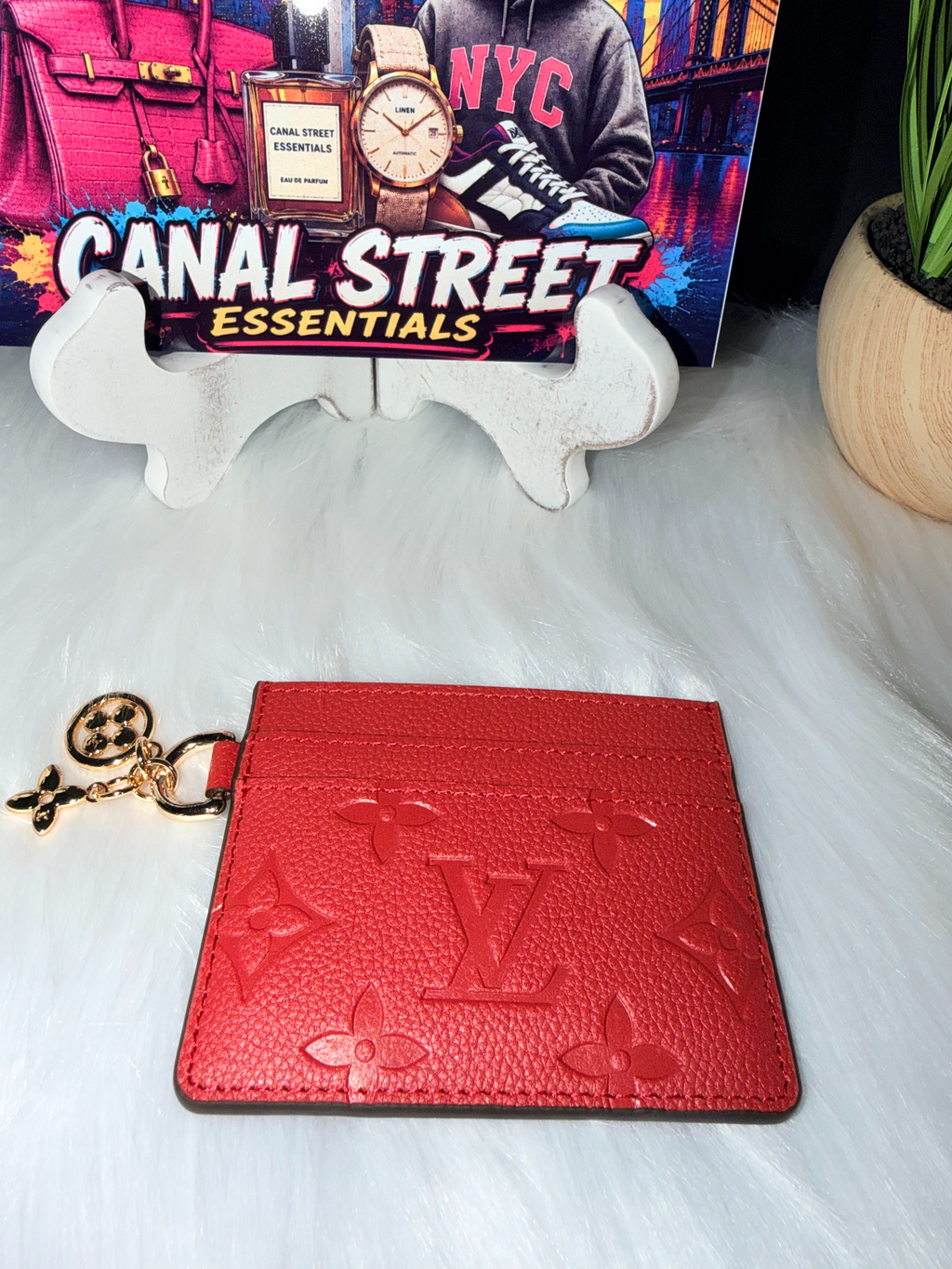 Tarjetero Charm Scarlet Luxe LV