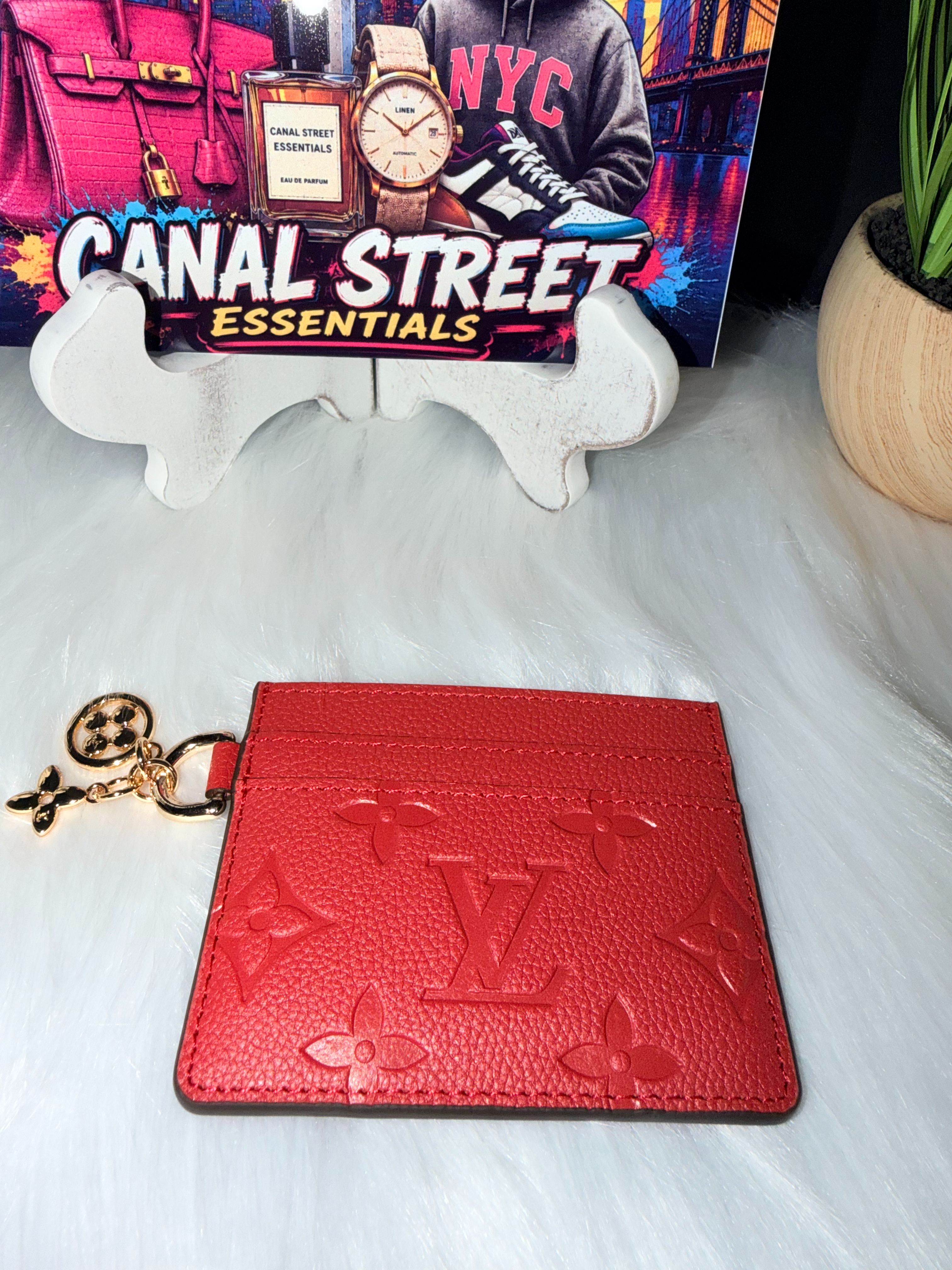 Tarjetero Charm Scarlet Luxe LV
