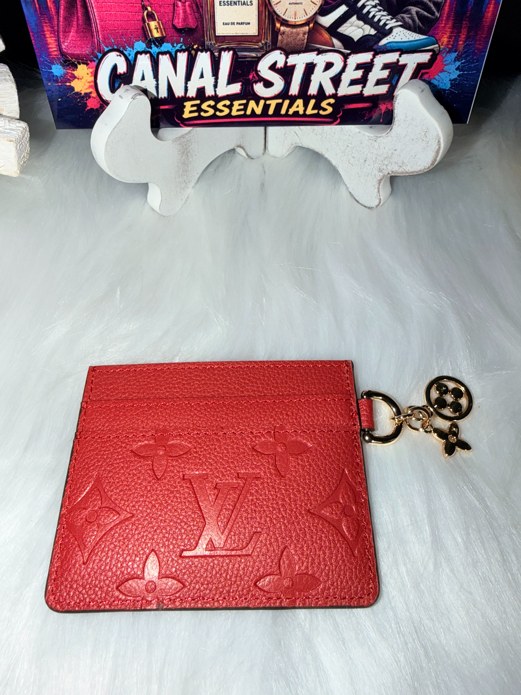Tarjetero Charm Scarlet Luxe LV