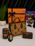LV Inspired Onthego Mini Bag Set